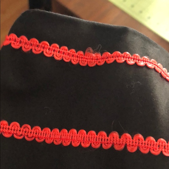 Unique Vintage Red & Black Pinup Dress NWT - Picture 8 of 10